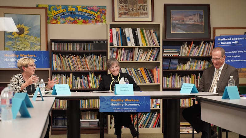 Governor Laura Kelly joined Emporia leaders for a roundtable discussion on the benefits of...