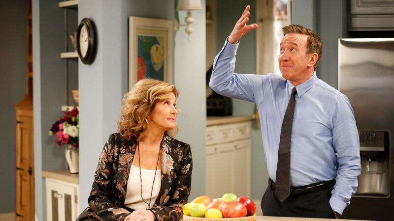 FILE - Still from "Last Man Standing" on ABC. Tim Allen played dad favorite Tim Taylor on Home...