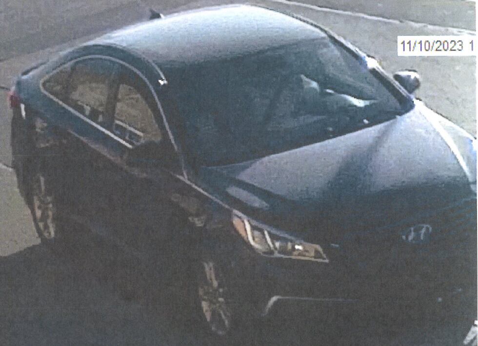 Hiawatha Police attempt to identify the driver of this vehicle on Nov. 17, 2023.