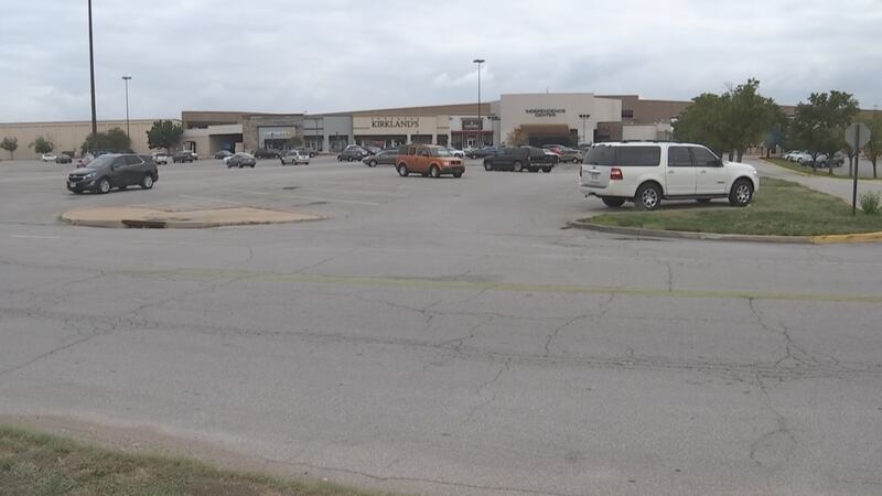 The scene outside Independence Center around 4 p.m. after shots were fired inside. There were...