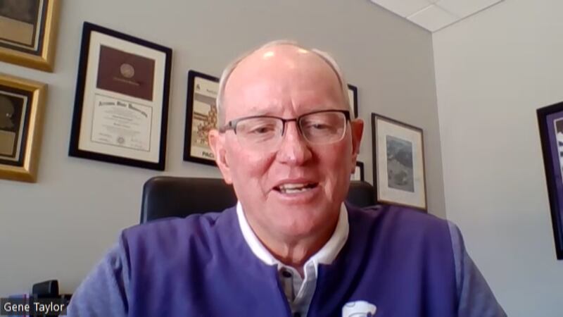 Kansas State Director of Athletics Gene Taylor