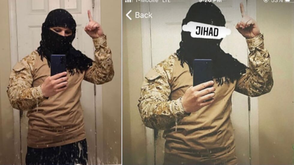 The U.S. Department of Justice says Elvin Hunter Bgorn Williams attempted to join ISIS.