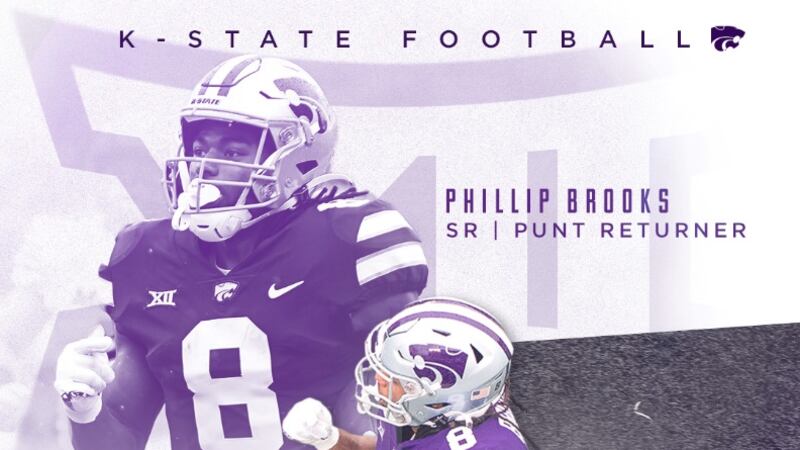 Kansas State's Phillip Brooks named Big 12 Special Teams Player of the Week
