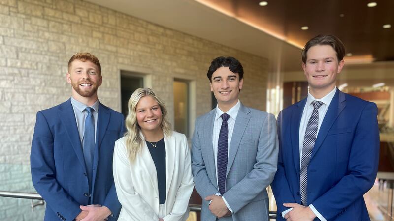 Four Kansas State University students participated in the national Rocky Mountain Madness...