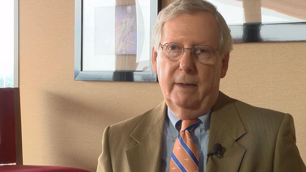 Senate Minority Leader Mitch McConnell, R-Ky., called the events in Afghanistan an...
