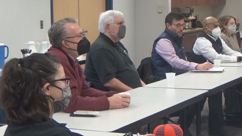 Kansas Treasurer Lynn Rogers visits Capper Foundation (Jan. 6, 2022)