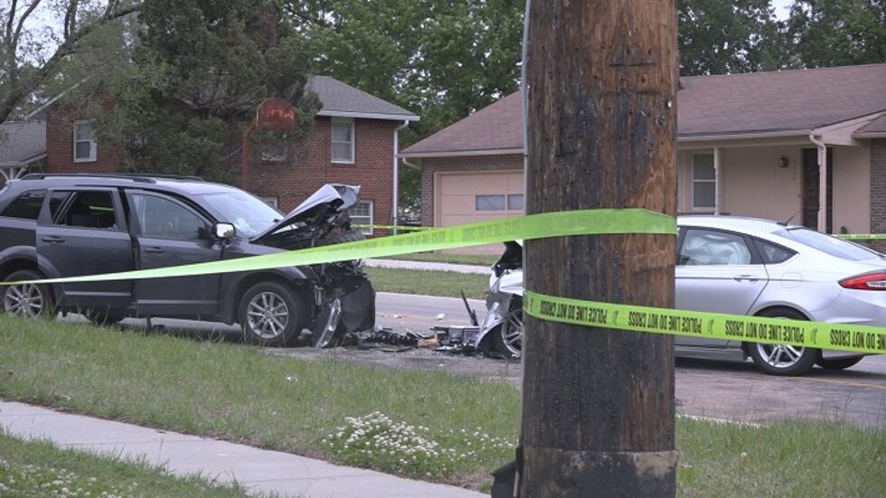 (May 9, 2021) Two vehicles collide head-on in the 3000 block of SE California.