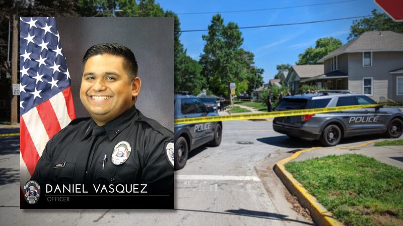 Officer Daniel Vasquez was 32 years old, a 2-year member of the North Kansas City Police...