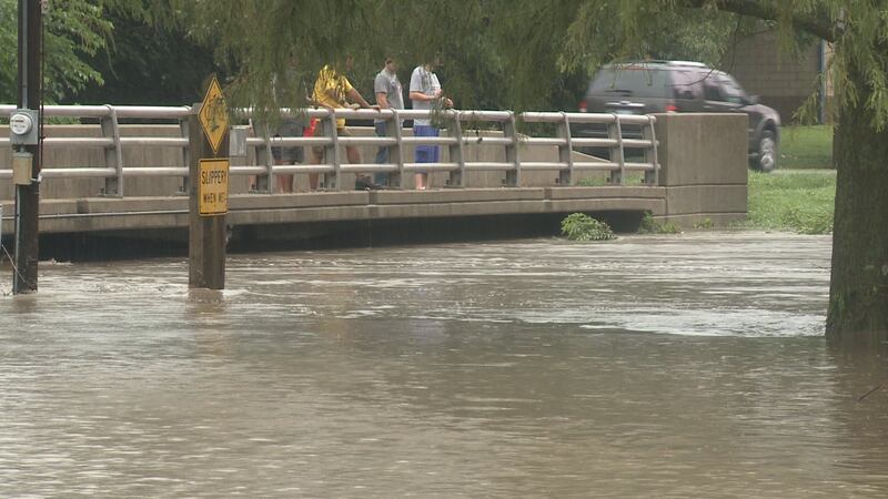 Shunga Creek flooding
